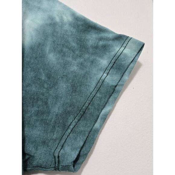 American Fighter By Affliction~Sz M~Stinger Women Green Tee~Gold Foil~Never Worn - Picture 4 of 11